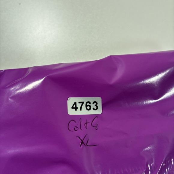 NEW Collars and Co. Dress Polo Shirt XL White Blue Check Office - Picture 8 of 8